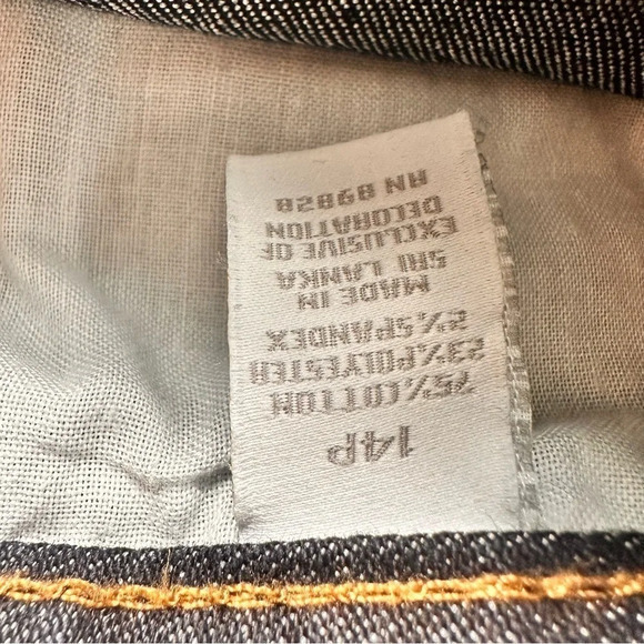 Charter‎ Club dark blue jeans size 14 - Picture 7 of 10